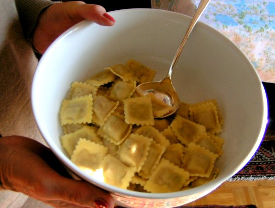 Agnolotti - Italian food