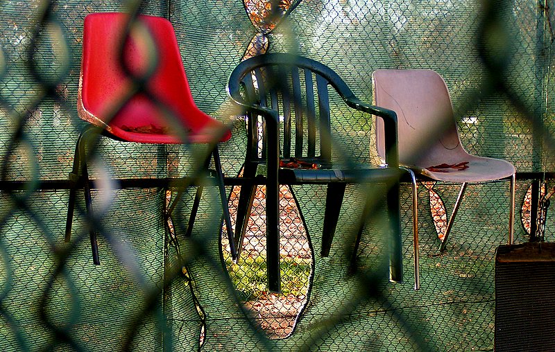 plastic chairs
