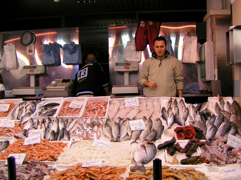 Turin - Italy -Porta Palazzo big market