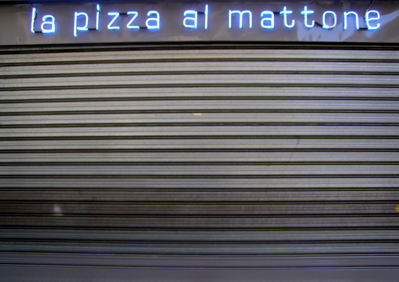pizza al mattone