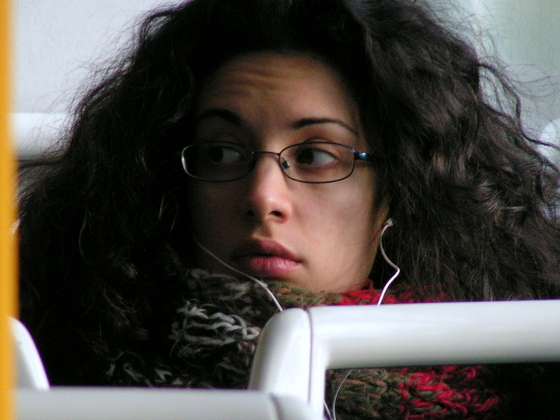 in tram