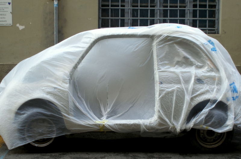 covered car