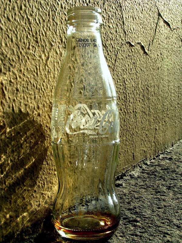 empty coke