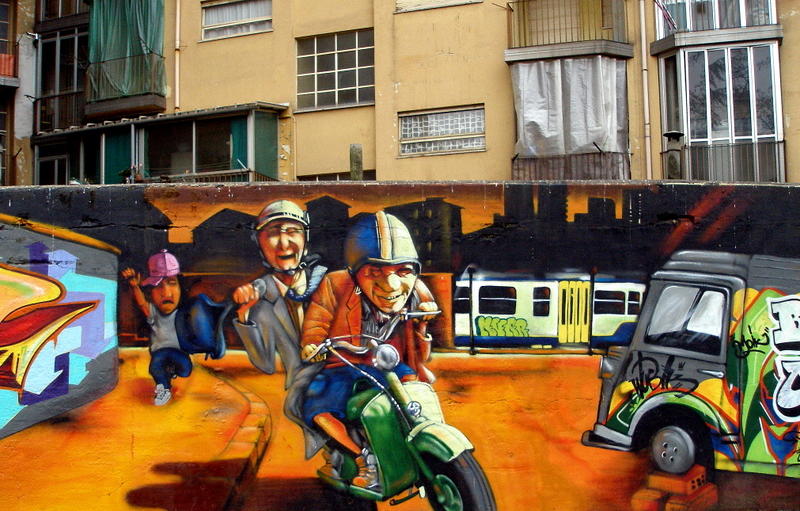 italian murales