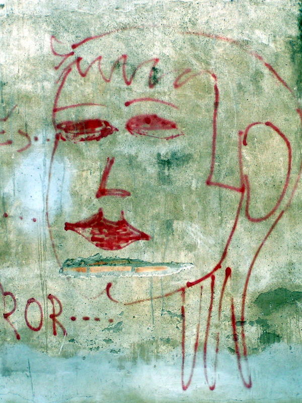 red face
