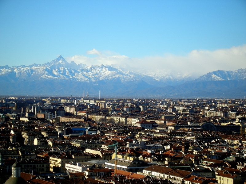 Skyline of Turin - Italy