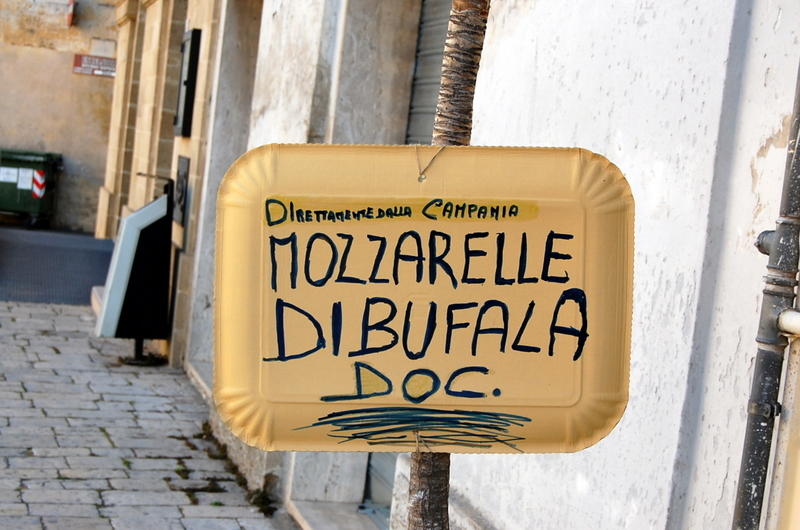 Mozzarelle of buffala