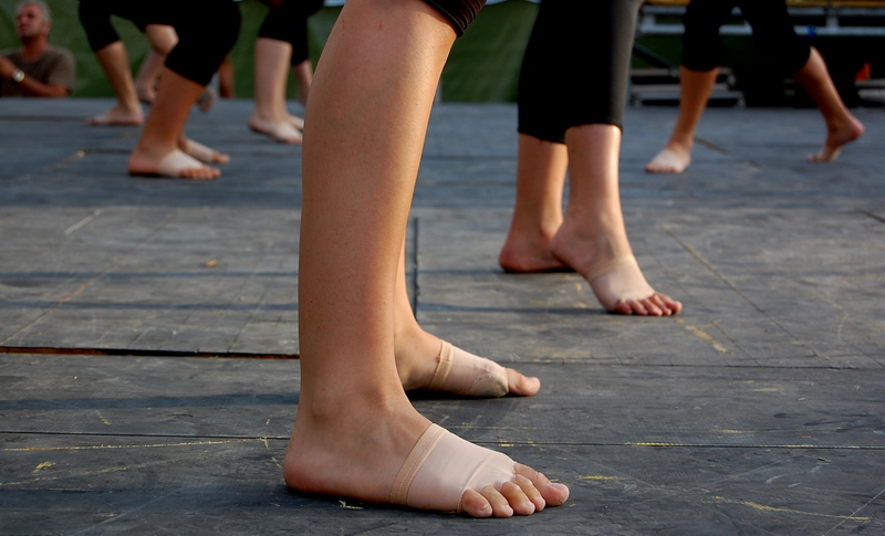 young feet