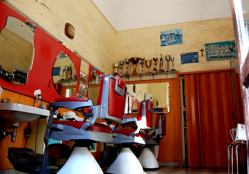 old barber shop