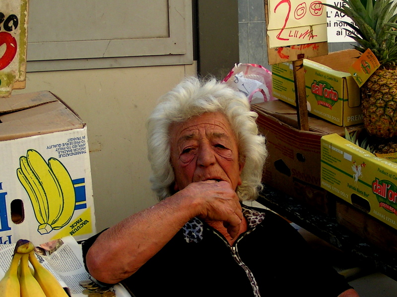 banana seller