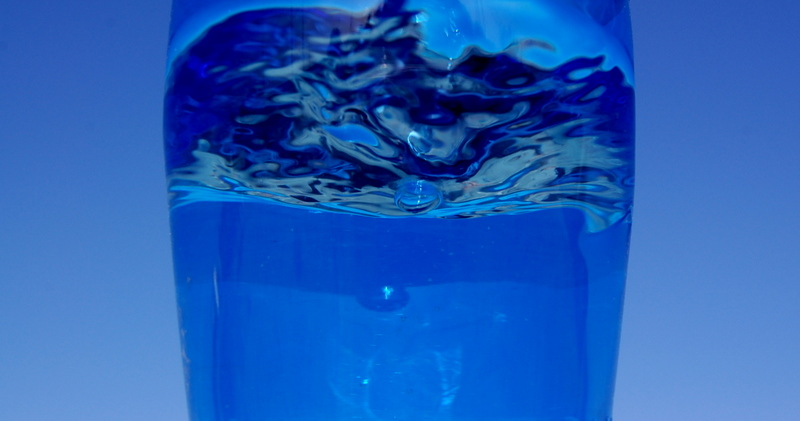 blue  plastic