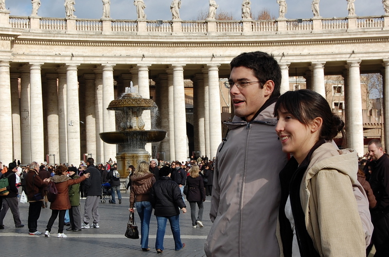 Love in St. Peters Square