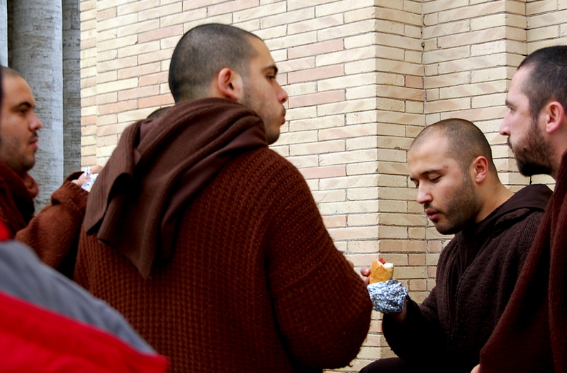 Catholic monks