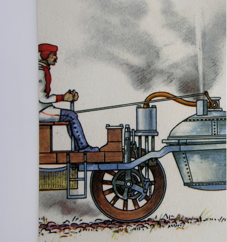 Carro di Cugnot - France 1769