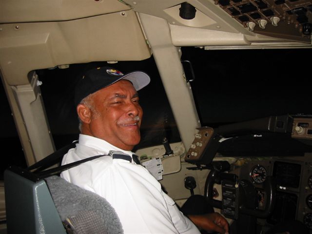Orlando Haynes, the pilot