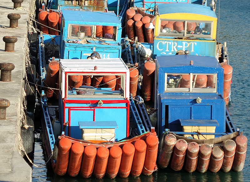 Dec 8  Wooden fishing boats