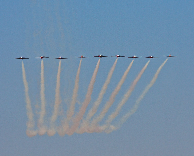 In Line Formation