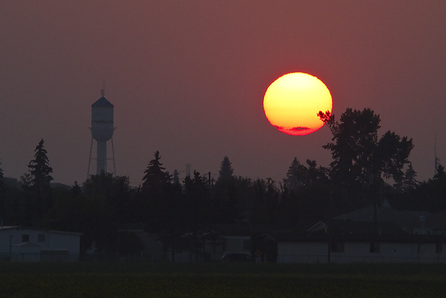 Sunset to the West