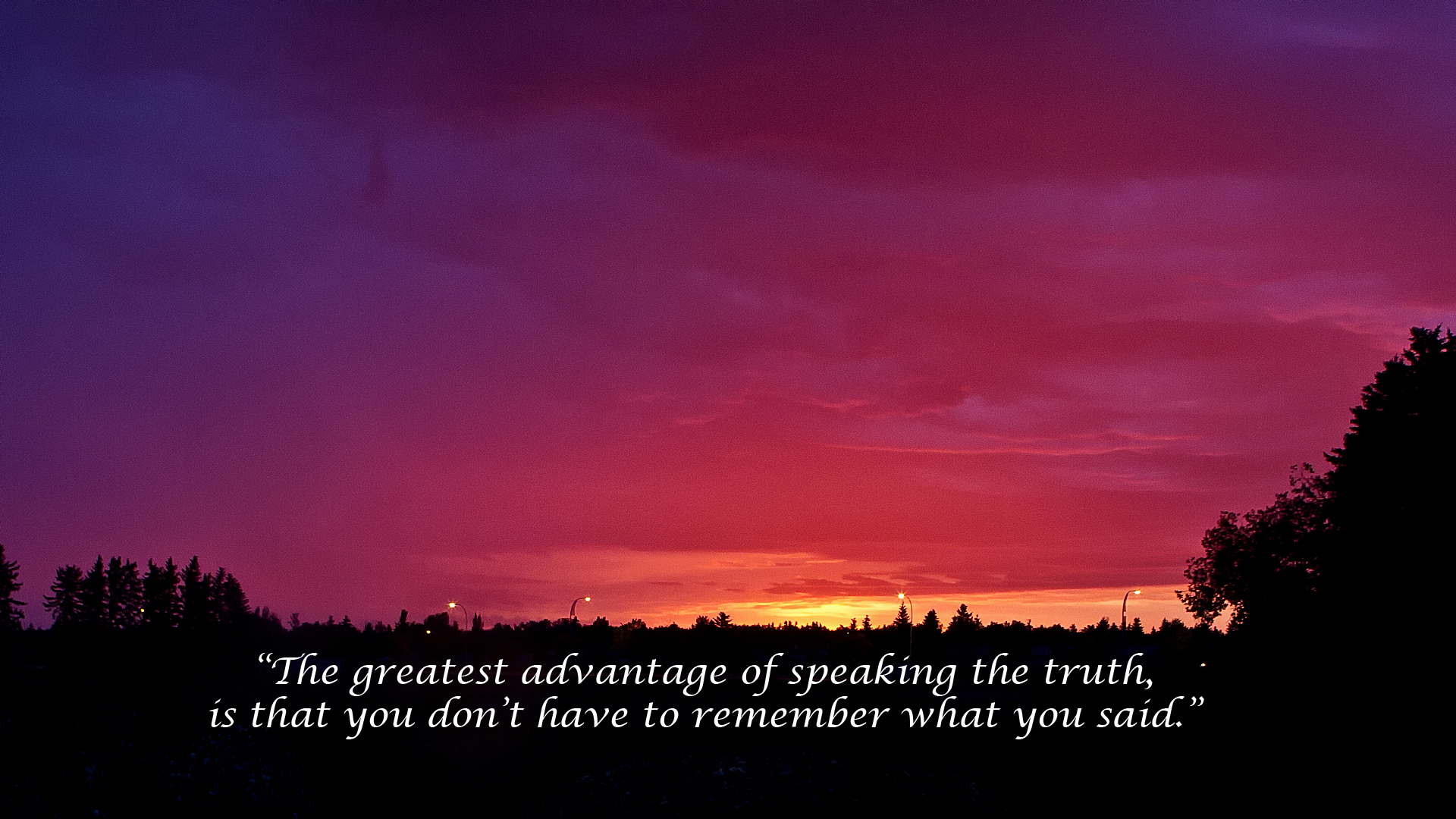 Speaking the Truth