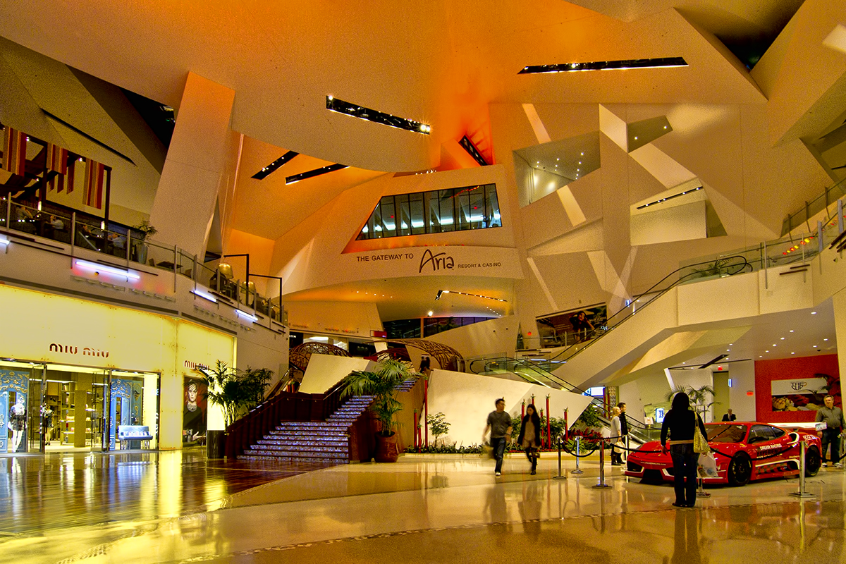 Gateway to the Aria Resort & Casino