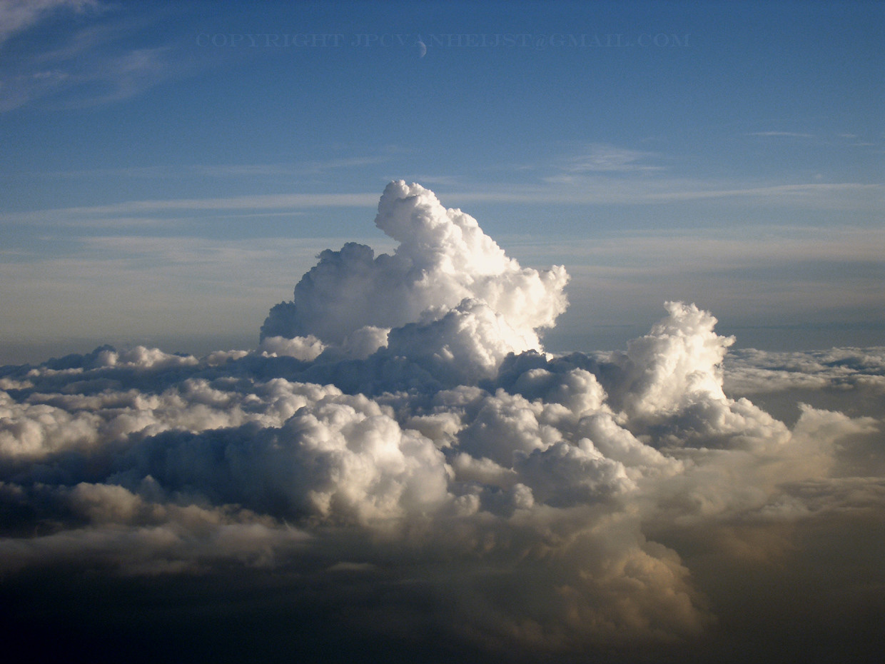 Afternoon clouds