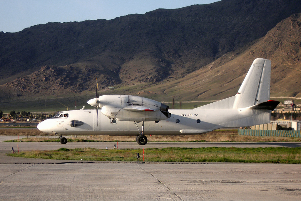 ZS-PDV in the setting sun