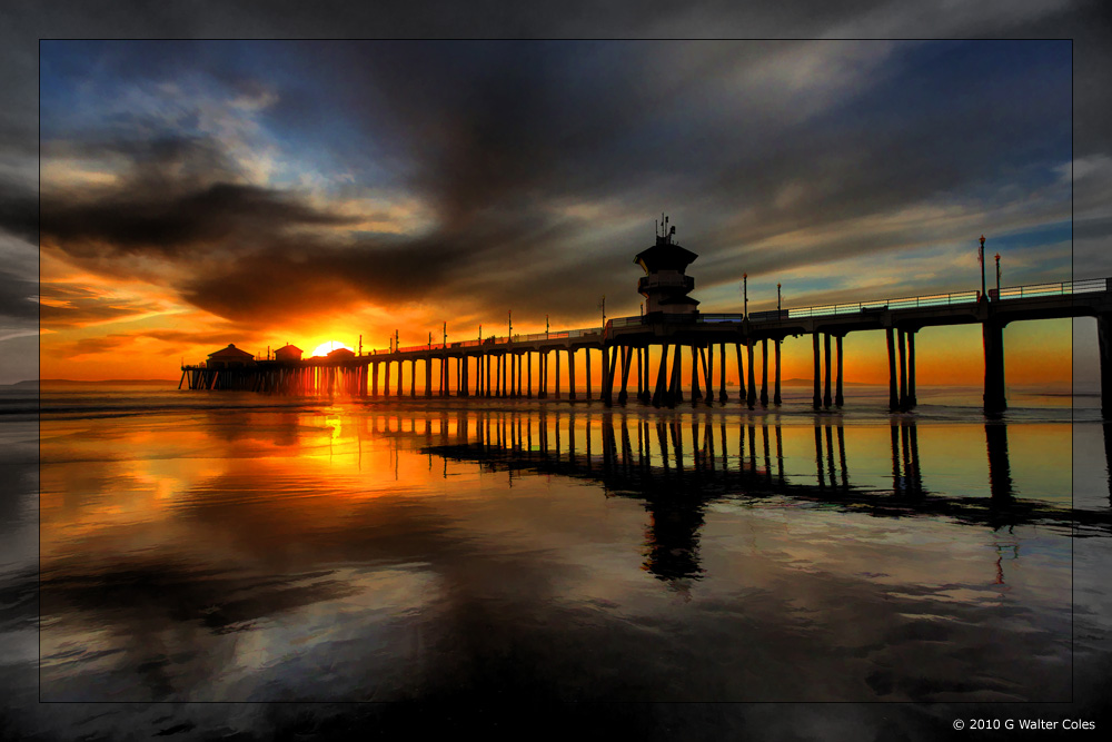 Sunset 1-4-10 HB Pier HDR Topaz.jpg