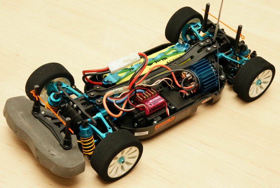 New TT-01 Type E overall layout