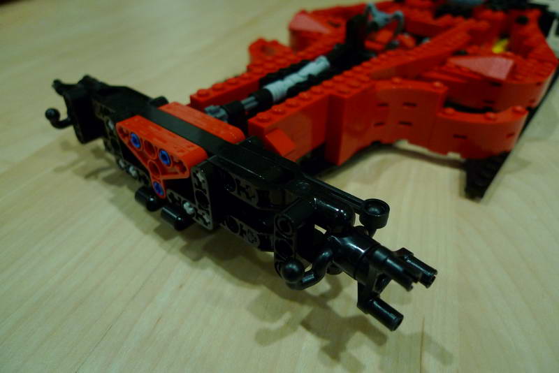 Front axle assembly