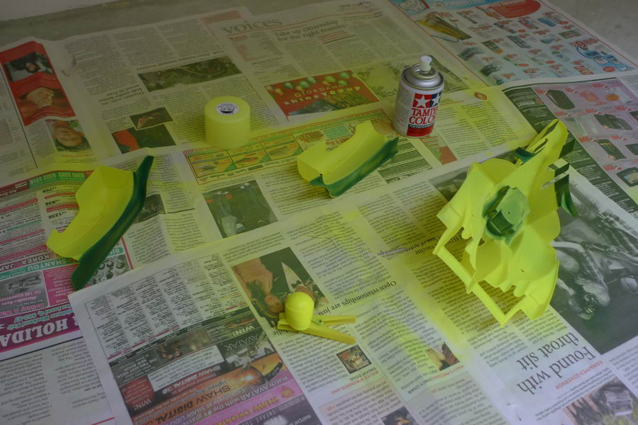 Sprayin.