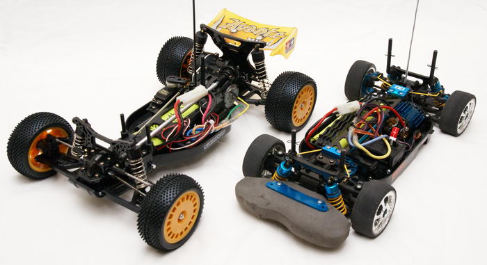 DF-03 (stock) & TT-01 (customised)