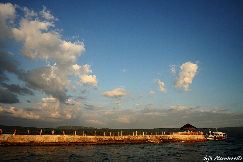 beautiful day at the jetty