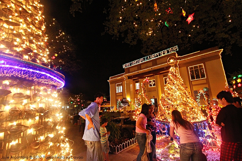 Pasko Fiesta Scenes in Davao