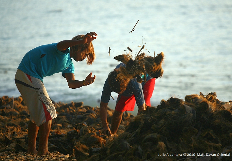 Dahican beach