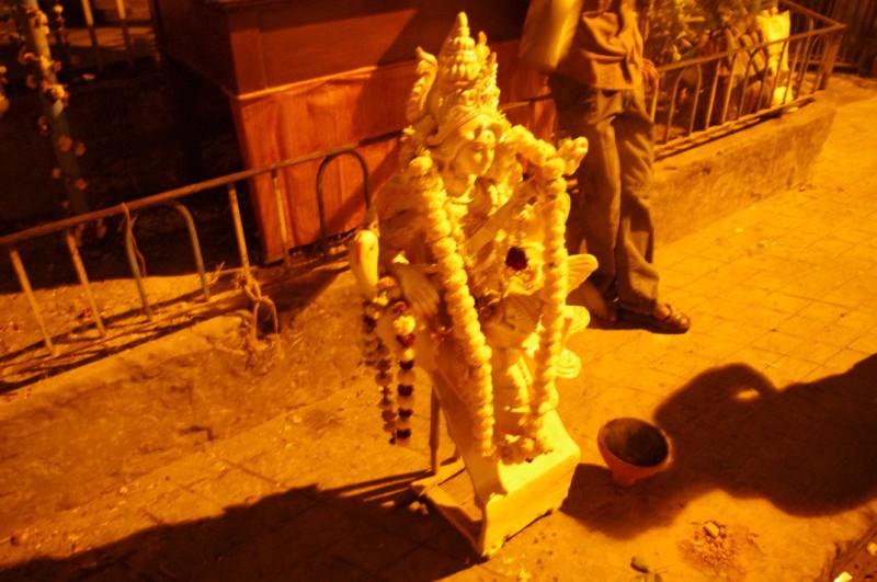 Smaller Saraswati Puja Statue.jpg