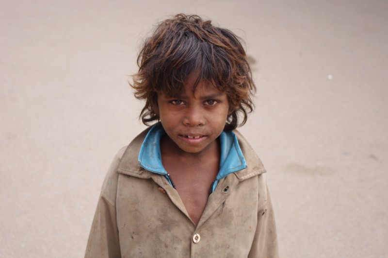 Child Outside New Vishwanath Temple.jpg