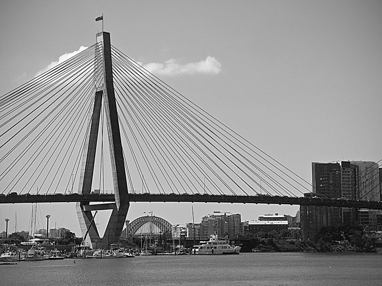 Two Bridges Monochrome