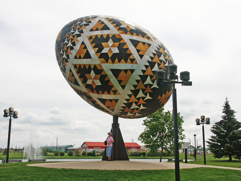 Pysanka - Vegreville, Alberta