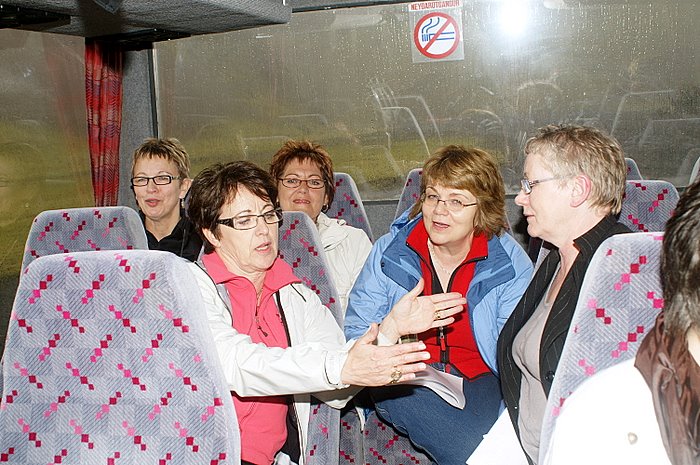 í rútuni