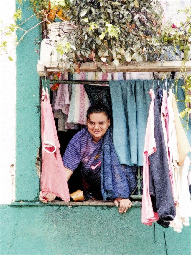 Sonia En La Ventana