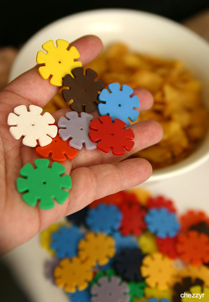 deelie bobbers cereal toys