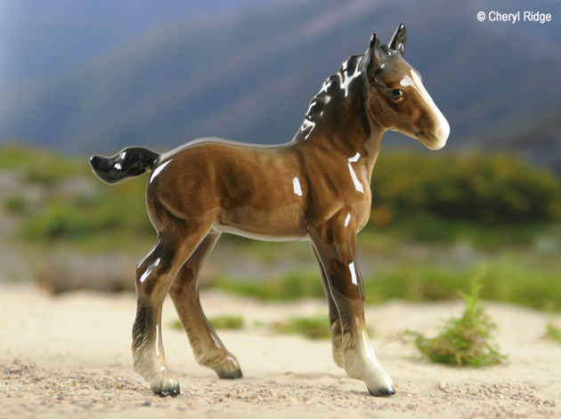 Beswick horse - shire foal - 951