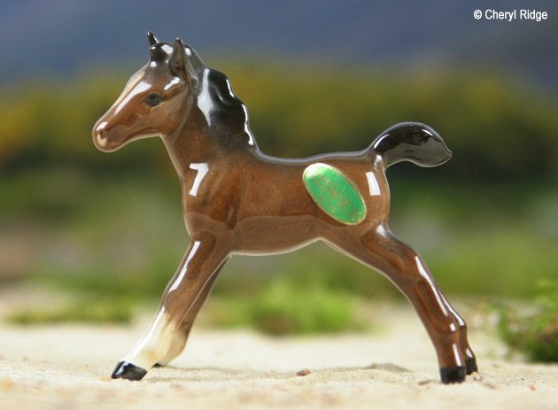 Beswick horse - foal F997 in brown gloss