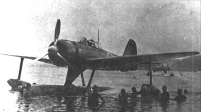 The A6M2-N float plane version of the Zero
