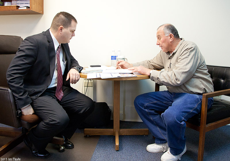 Senator Braun meeting with BCHW members