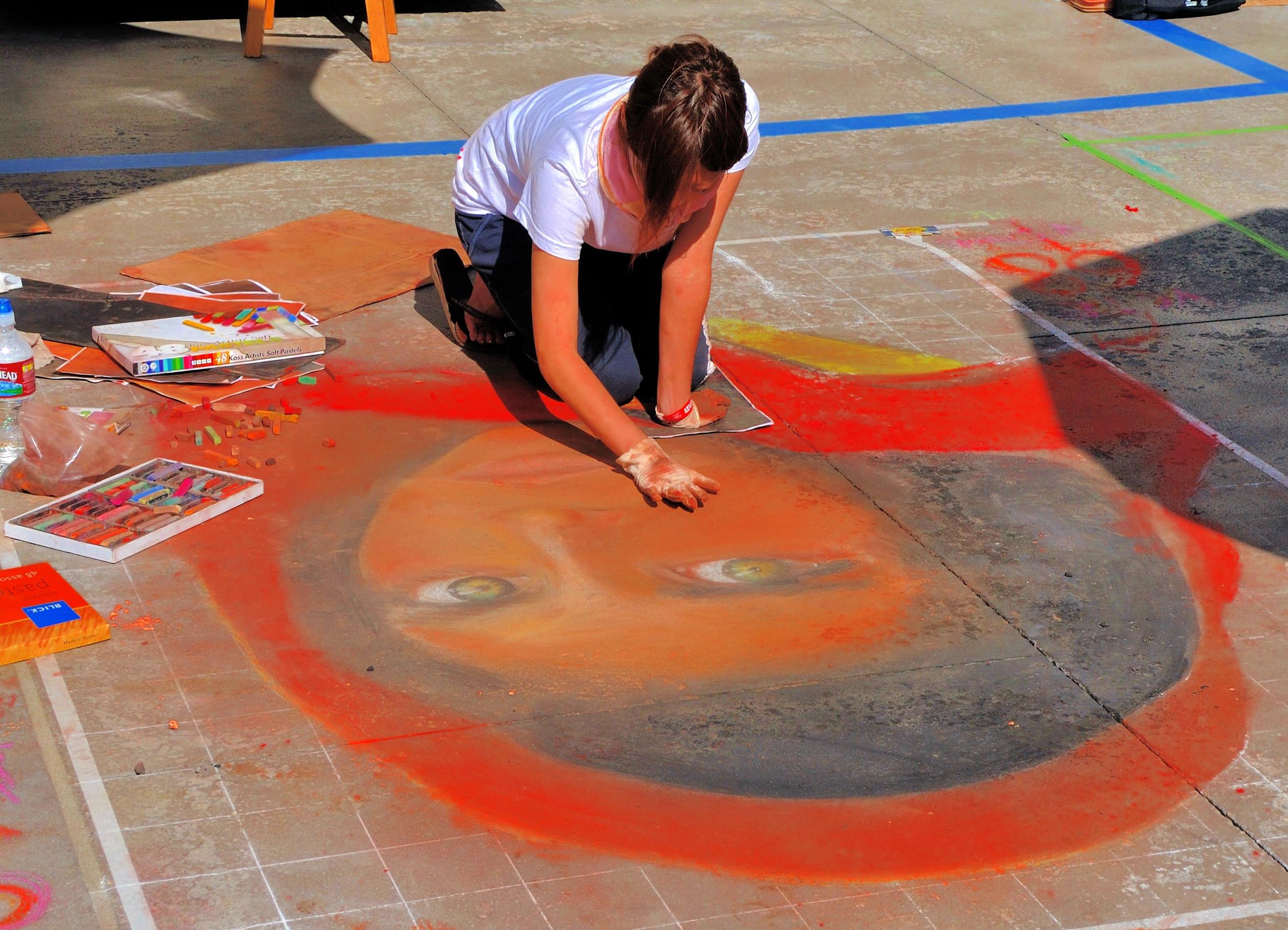 Pasadena Chalk Art Festival June 2011