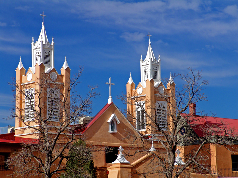 Church in Old Albuquerque, NM