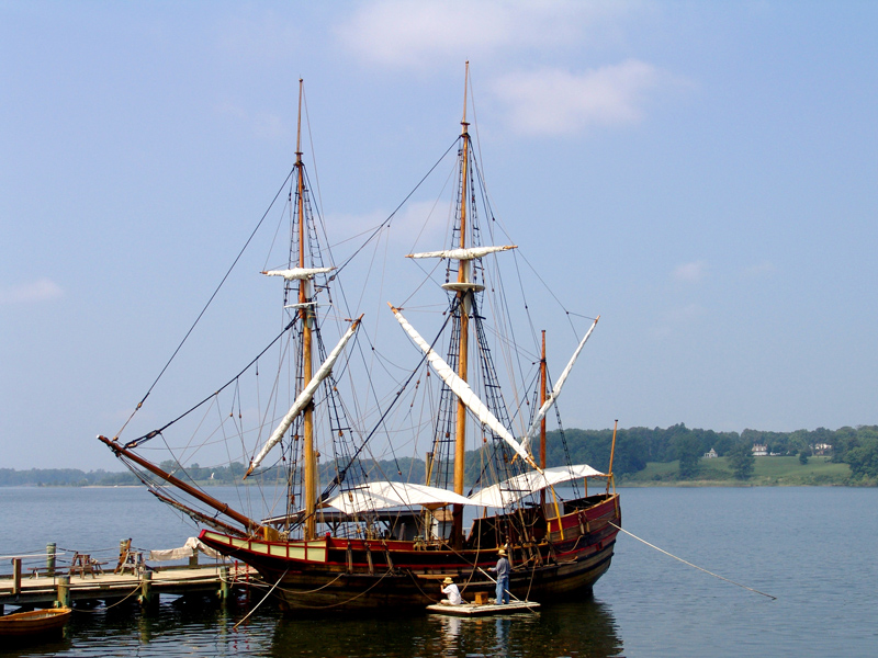 The Dove Sailing vessel, St. Mary's City, Md