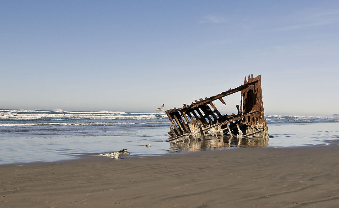 Wreck of the Peter Iredale  - Fort Stevens State Park