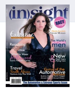 publication for the magazine ''Insight''